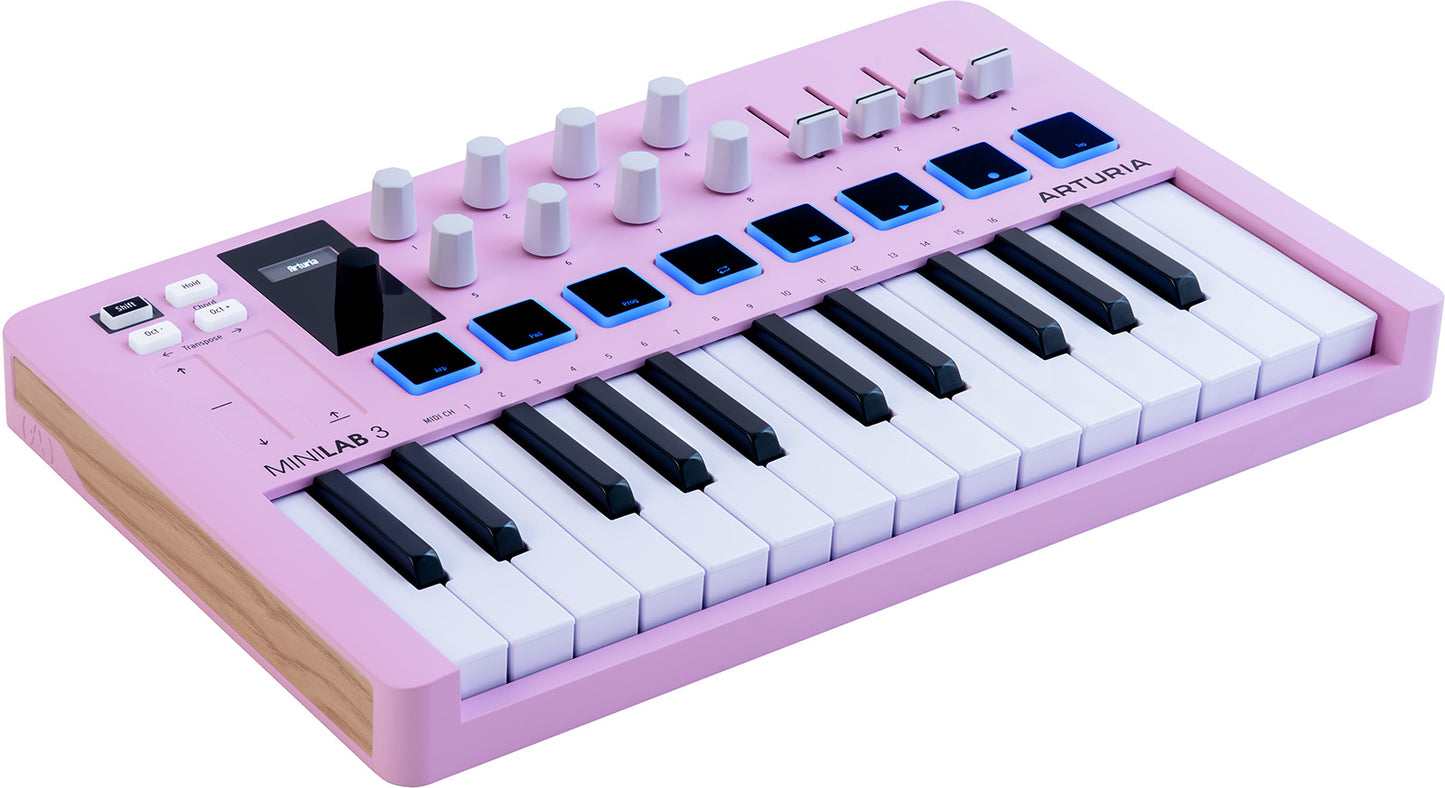 Clavier maître ARTURIA MiniLab 3 – Rose Quartz