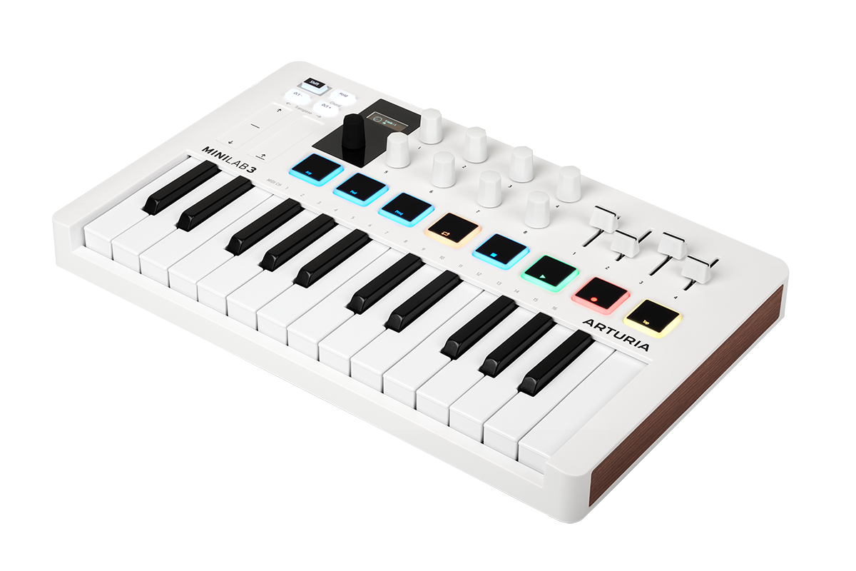 Clavier maître ARTURIA MiniLab 3 – Blanc
