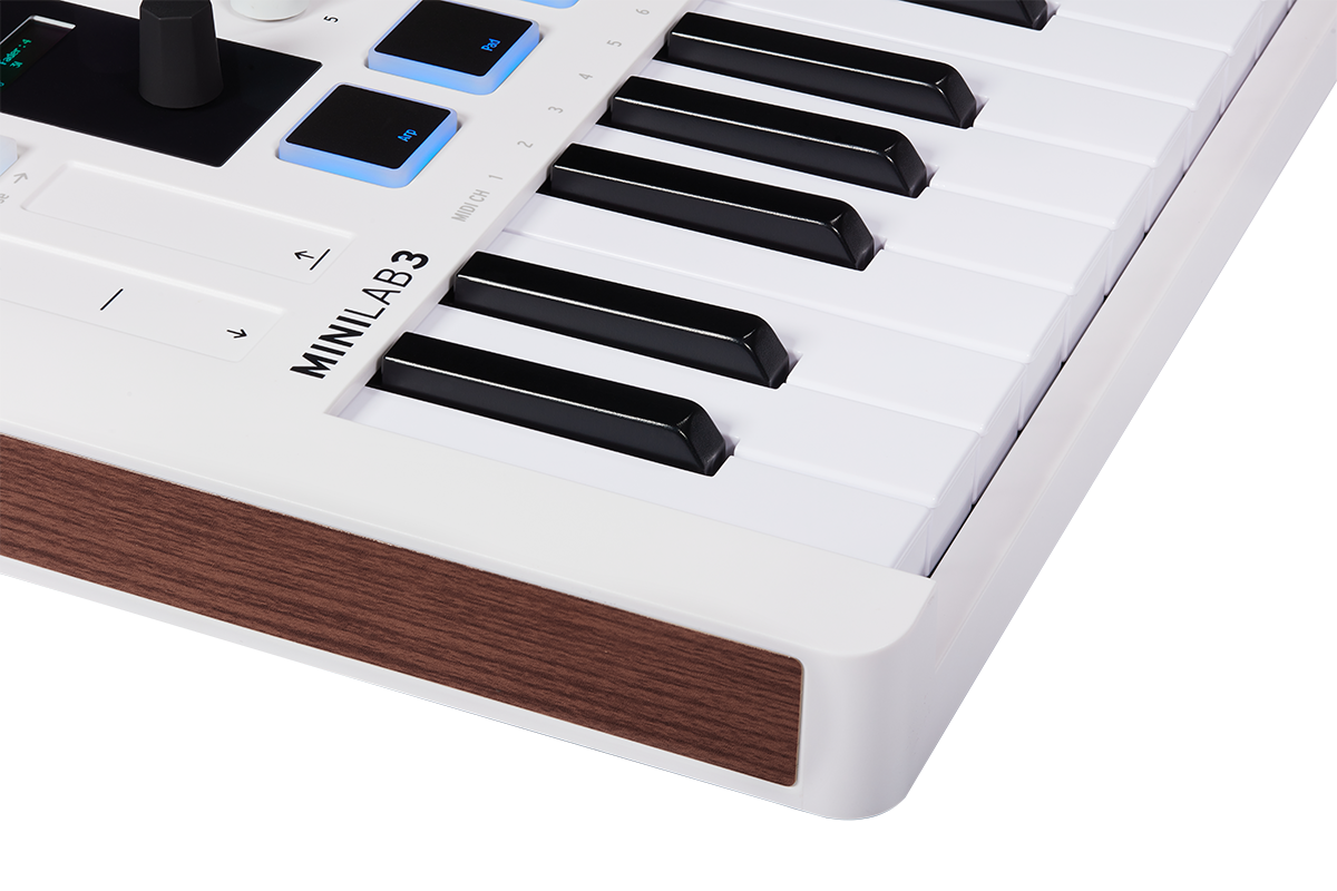 Clavier maître ARTURIA MiniLab 3 – Blanc