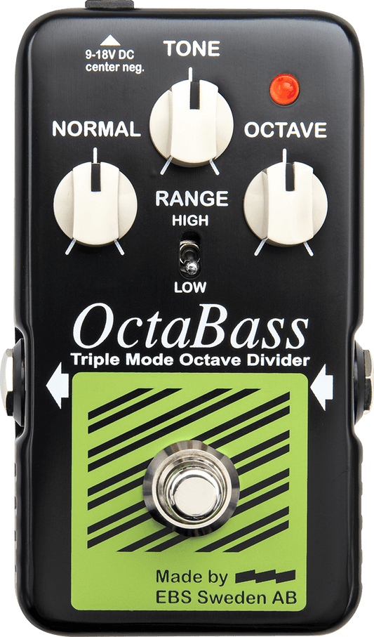 Pédale Octaveur pour Basse – EBS OCTABASS-BL
