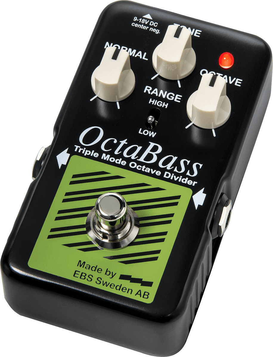 Pédale Octaveur pour Basse – EBS OCTABASS-BL