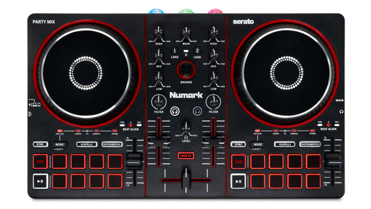 Contrôleur DJ 2 Voies Portable – Numark Party Mix