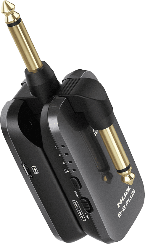 Système sans-fil complet guitare 2,4 GHz – 4 canaux NUX B2 PLUS