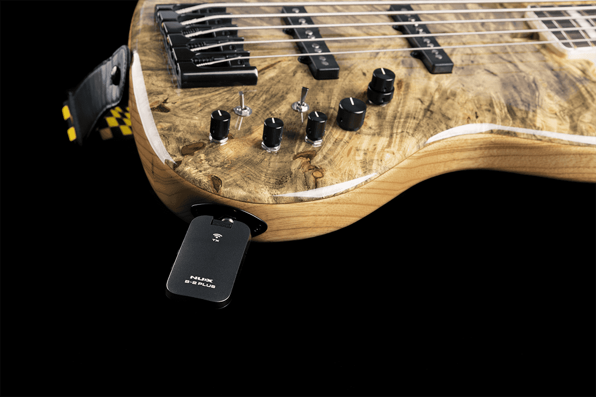 Système sans-fil complet guitare 2,4 GHz – 4 canaux NUX B2 PLUS