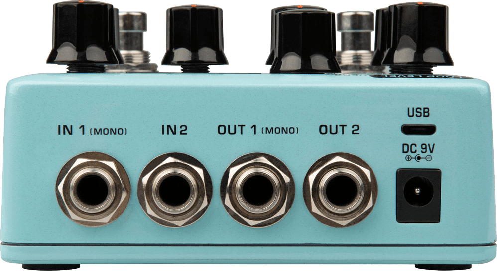 PEDALE DE DELAY STEREO ET LOOPER NUX DUOTIME