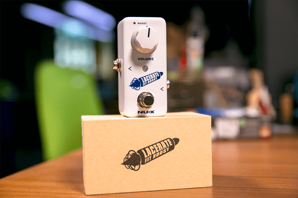 PEDALE de Boost FET guitare - 2 modes NUX LACERATE-BOOST