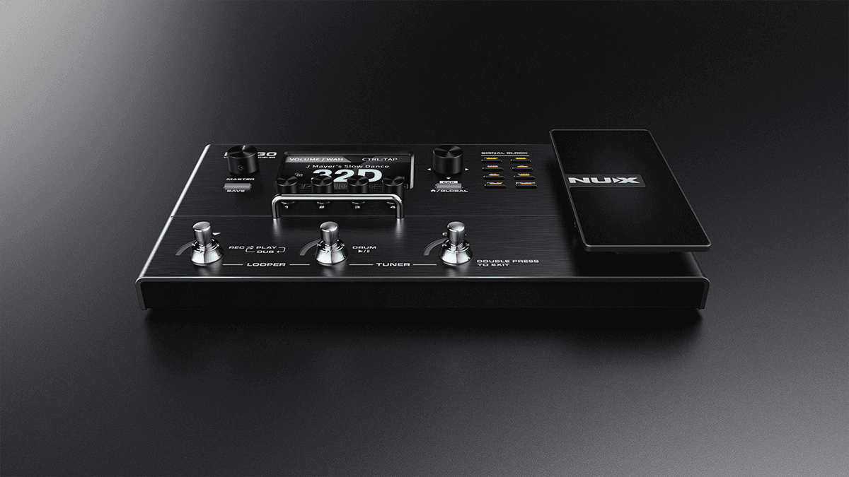 MULTI-EFFETS GUITARE ECRAN LCD 4" NUX MG30