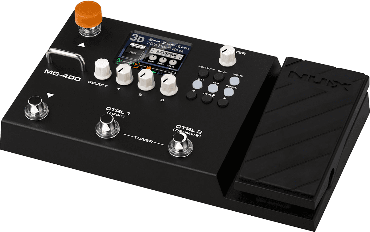 MULTI-EFFETS GUITARE COMPACT NUX MG400