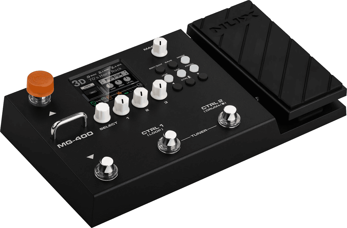 MULTI-EFFETS GUITARE COMPACT NUX MG400