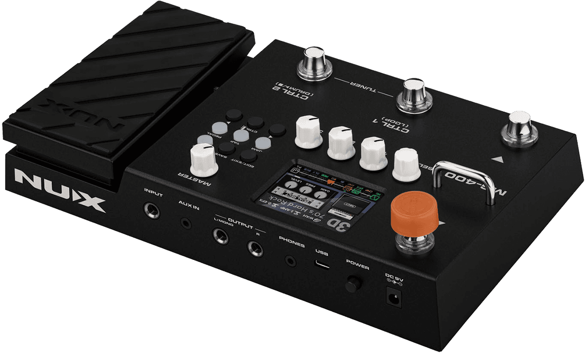 MULTI-EFFETS GUITARE COMPACT NUX MG400