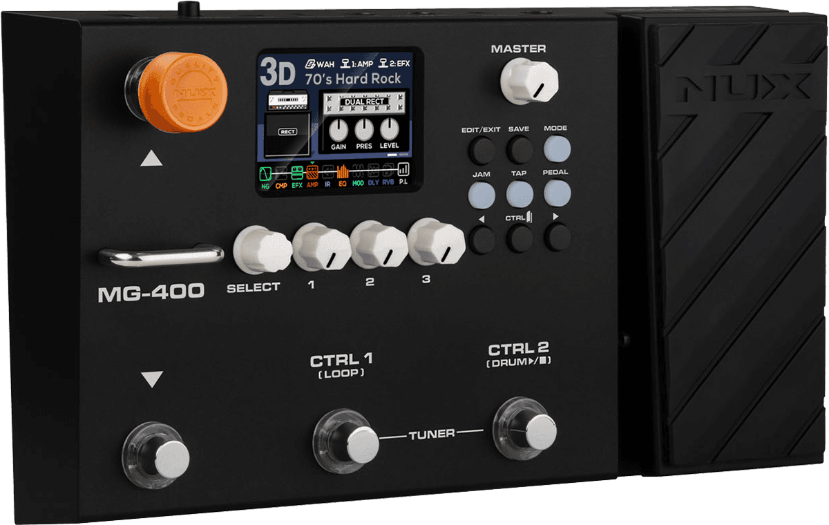 MULTI-EFFETS GUITARE COMPACT NUX MG400