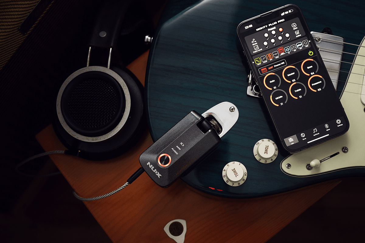Ampli casque guitare/basse Bluetooth avancé NUX MIGHTY PLUG PRO