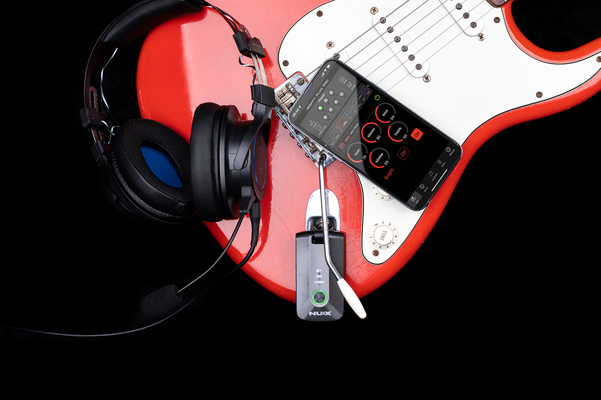 Ampli casque guitare/basse Bluetooth avancé NUX MIGHTY PLUG PRO