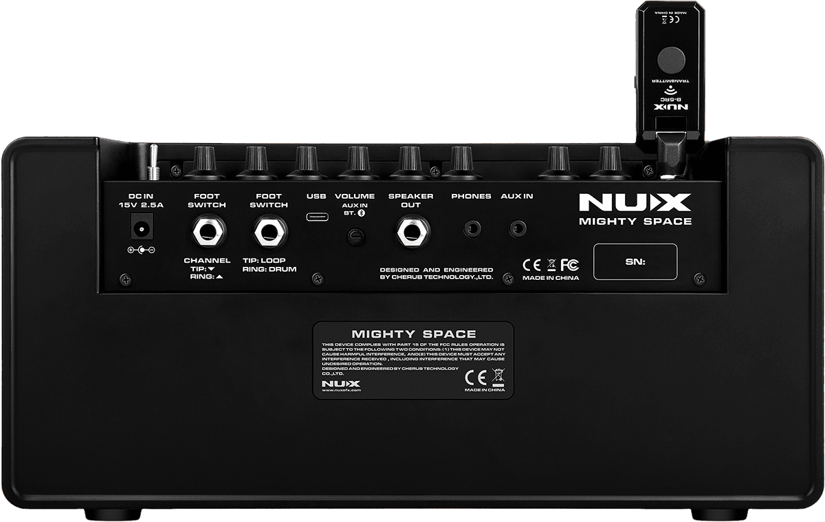 Ampli Compact stéréo 30W Bluetooth + émetteur 2,4 GHz NUX MAIGHTY SPACE