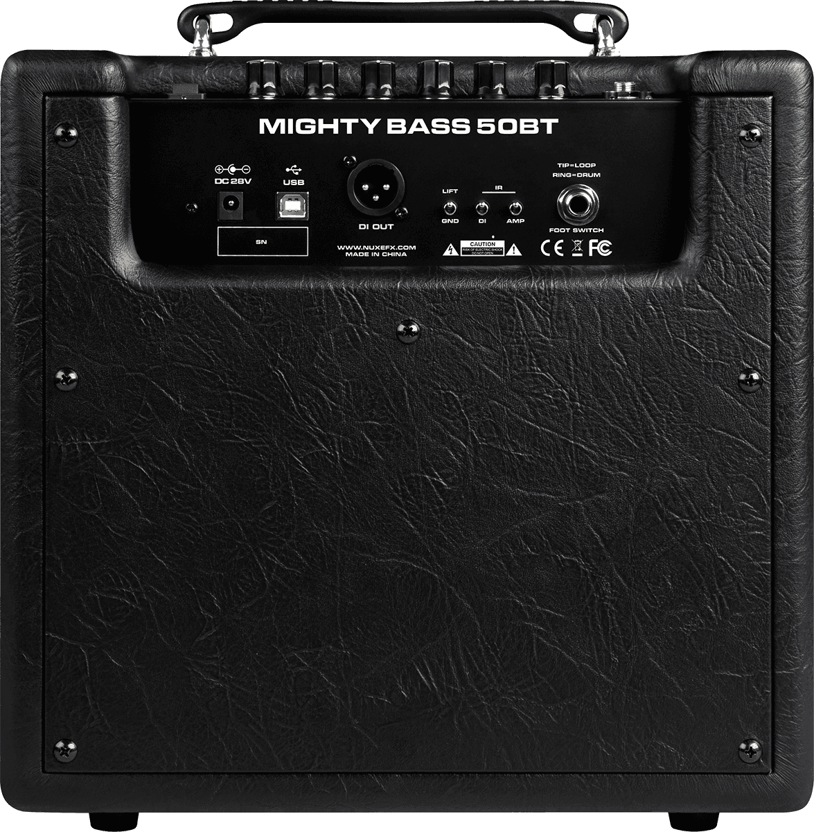 Ampli basse à modélisation 50W Bluetooth + IR intégrées NUX MightyBass-50-BT
