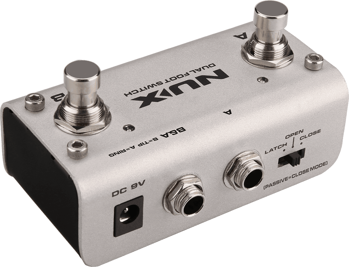 NUX NMP-2 – Footswitch 2 voies avec LEDs