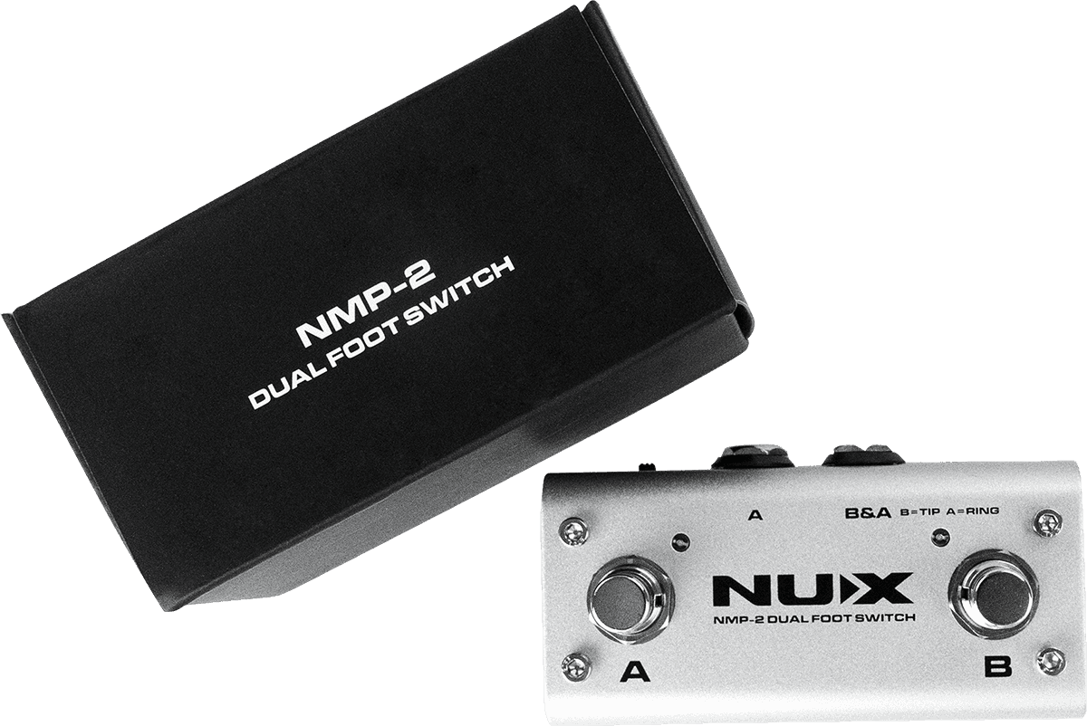 NUX NMP-2 – Footswitch 2 voies avec LEDs