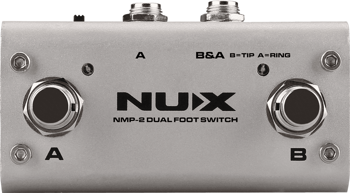 NUX NMP-2 – Footswitch 2 voies avec LEDs