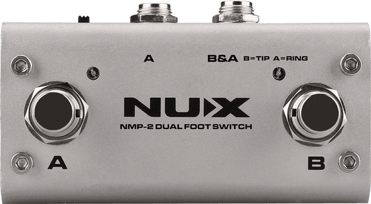 NUX NMP-2 – Footswitch 2 voies avec LEDs