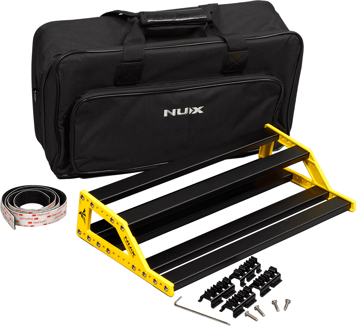 PEDALBOARD  MEDIUM AVEC SAC DE TRANSPORT NUX NPB-M