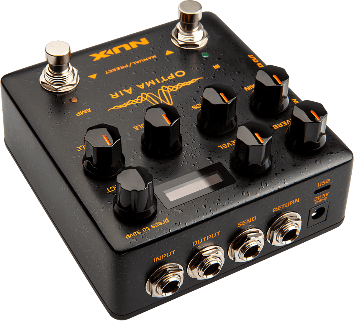 PEDALE PREAMPLI SIMULATEUR GUITARE ACOUSTIQUE NUX OPTIMA-AIR