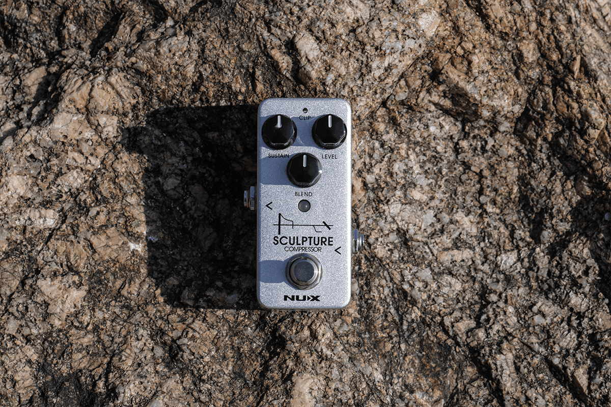 PEDALE de compression 2 modes clip NUX SCULPTURE-COMP