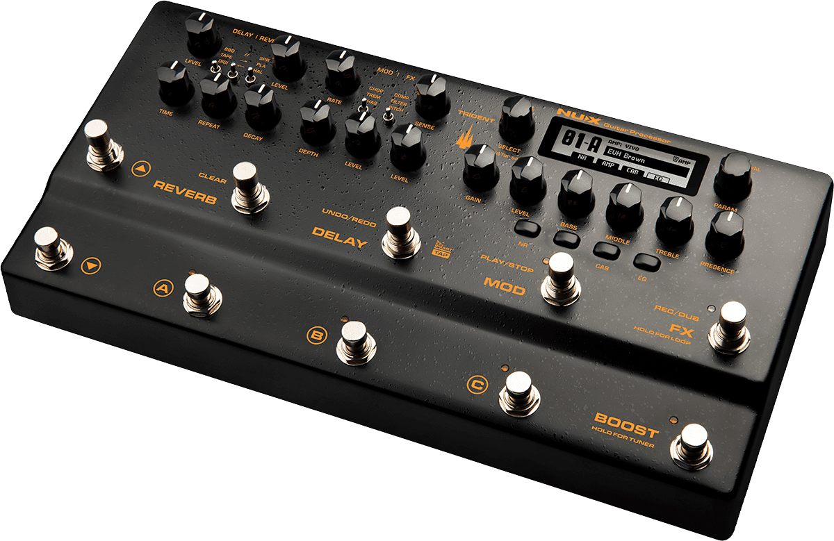 MULTI-EFFETS GUITARE NUX TRIDENT