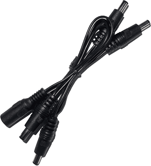 CABLE SEPARATEUR D'ALIENTATION POUR 4 PEDALES D'EFFET NUX WAC-001