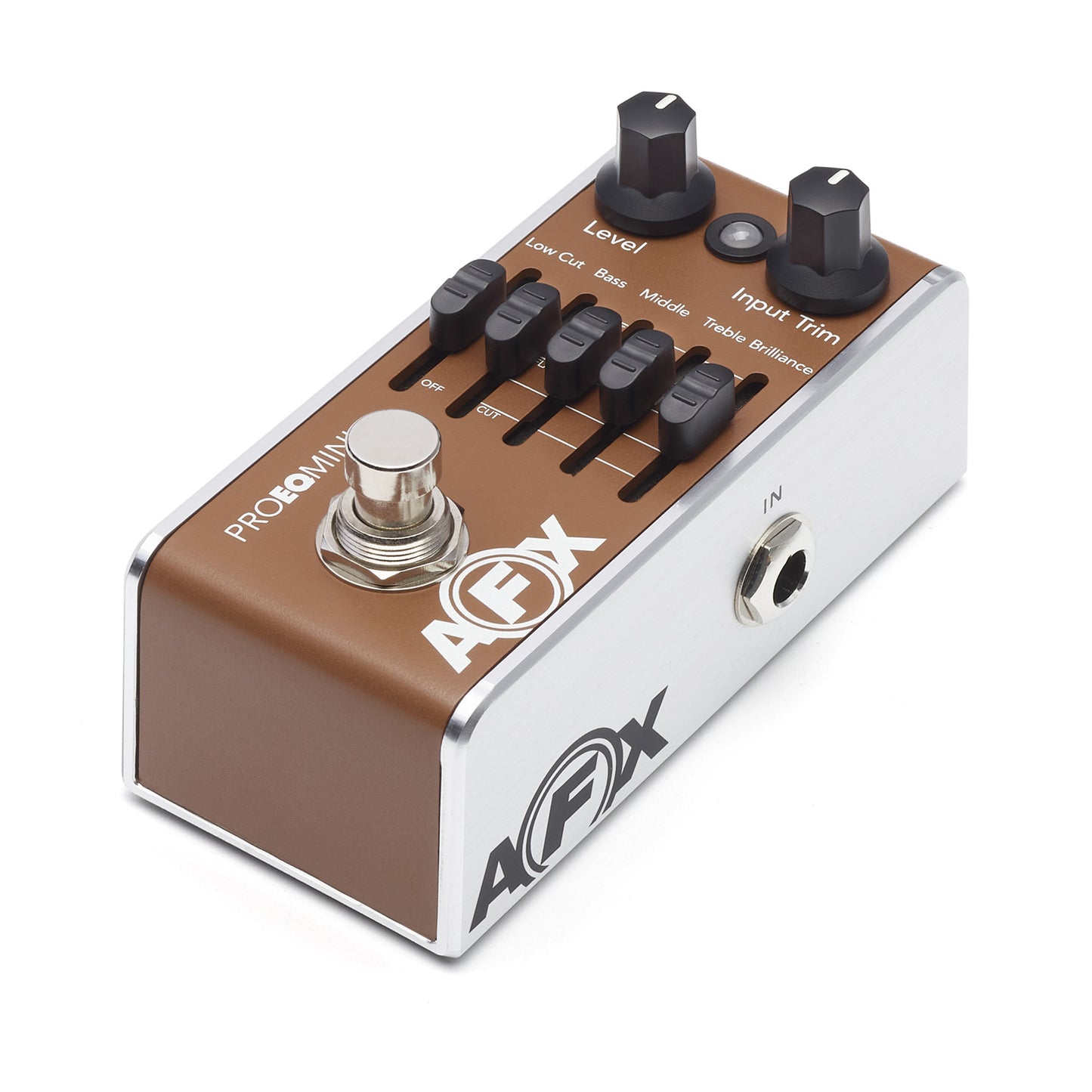 Mini Pédale AFX Pro EQ – Acoustic Preamp & EQ FISHMAN PRO-AFX-EQ2