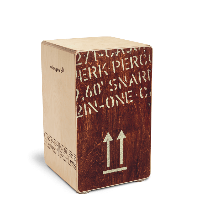 Cajón Schlagwerk 2 in One Bouleau Large Rouge CP404RED