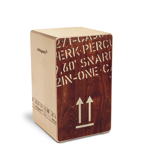 Cajón Schlagwerk 2 in One Bouleau Large Rouge CP404RED