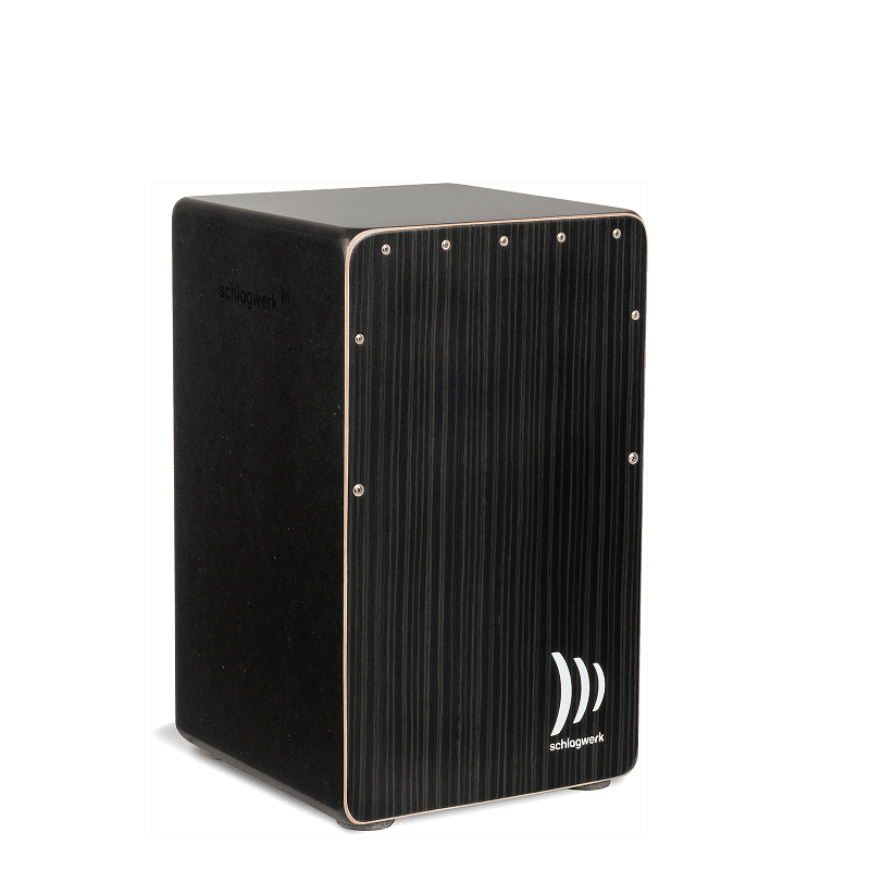 Cajón Schlagwerk Rudiments Hard Coal Stripes CP91