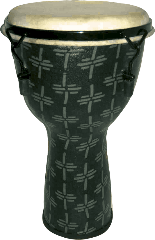 DJEMBE FIBRE ACCORDABLE ENERGY 9,5" NATURAL DESIGN TANGA TDFIBD95-16LG
