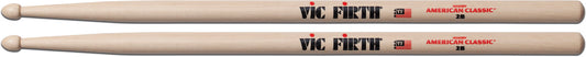 Paire de baguettes VIC FIRTH American Classic 2B – Olive bois