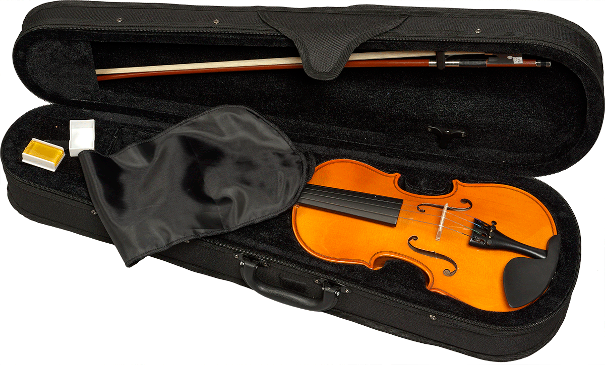 VIOLON 4/4 HERALD TOUT MASSIF TOUCHE EBENE AS144-E