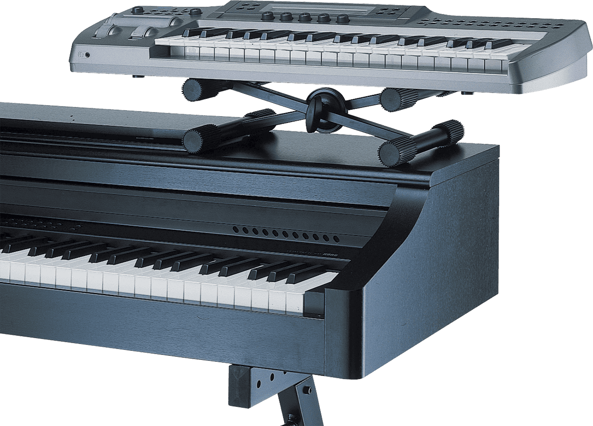 QUIKLOK QL322 T-Rex – Stand clavier H104 / 262 mm NOIR - SOLDES