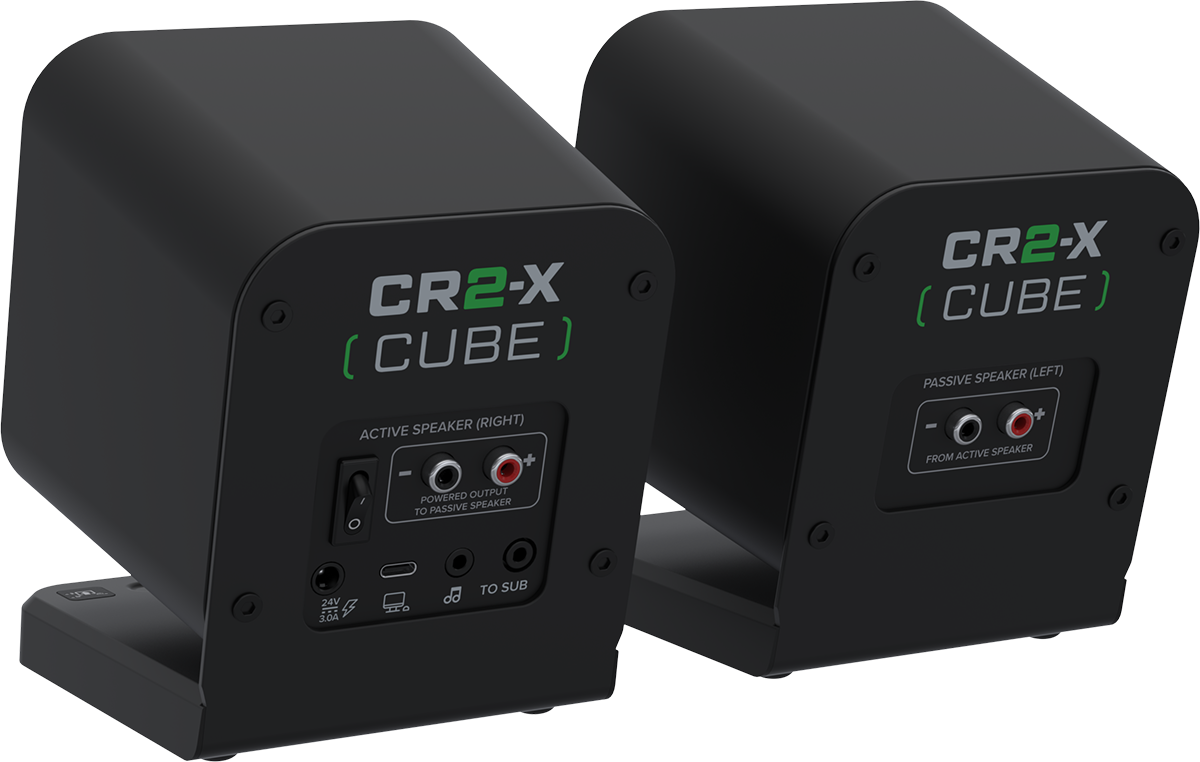 MACKIE CR2-X Cube – Paire d’enceintes de monitoring de bureau 60 W - SOLDES