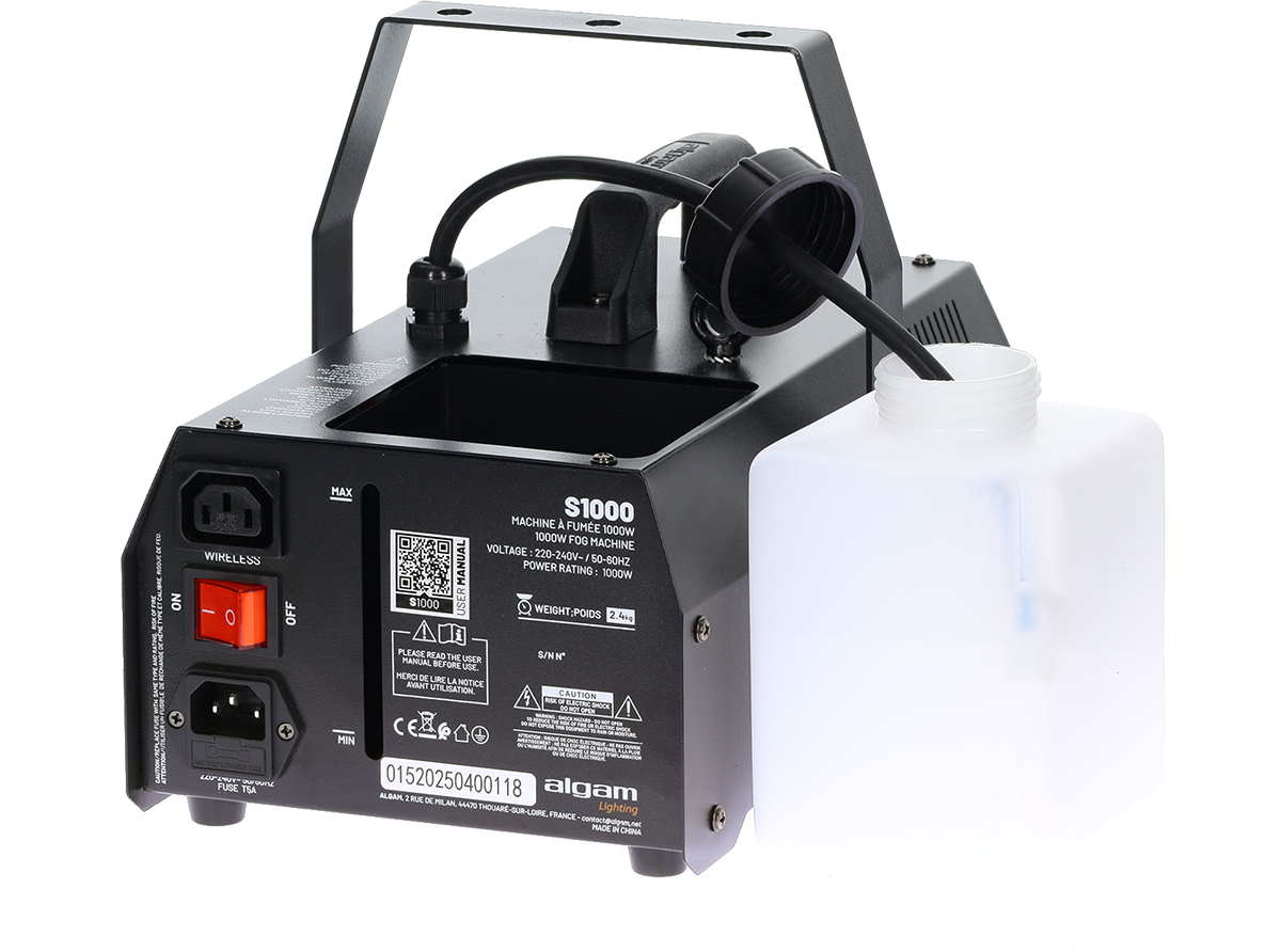 Machine à Fumée 1000W – ALGAM LIGHTING S1000