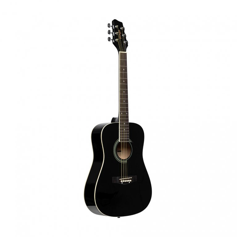 GUITARE ACOUSTIQUE STAGG SA20D 3/4 BK NOIRE