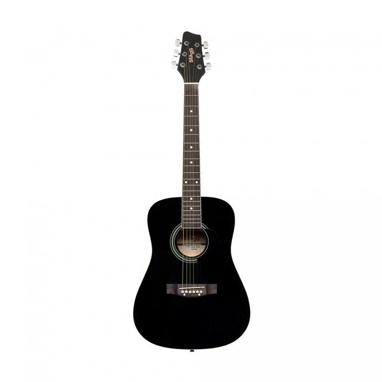 GUITARE ACOUSTIQUE STAGG SA20D 3/4 BK NOIRE