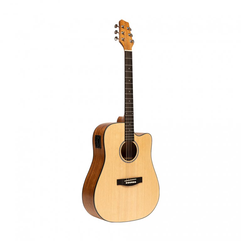 GUITARE ÉLECTRO-ACOUSTIQUE STAGG SA25-DCE-SPRUCE