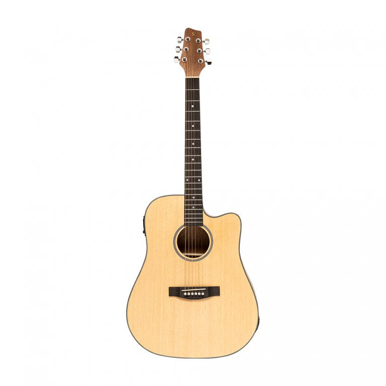 GUITARE ÉLECTRO-ACOUSTIQUE STAGG SA25-DCE-SPRUCE