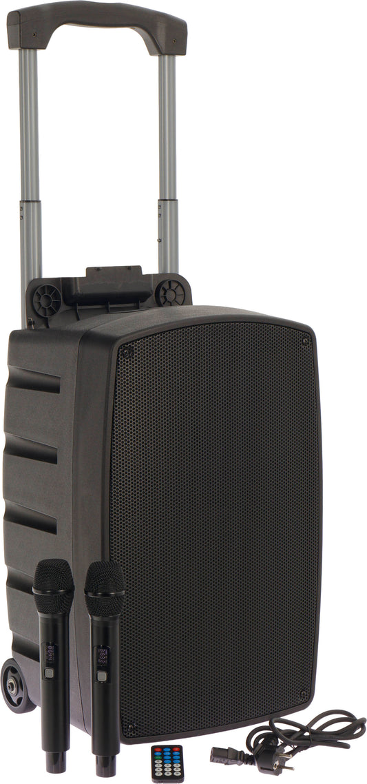 ALGAM AUDIO TR12-BT – Enceinte Bluetooth portable 120 W avec 2 micros sans fil UHF