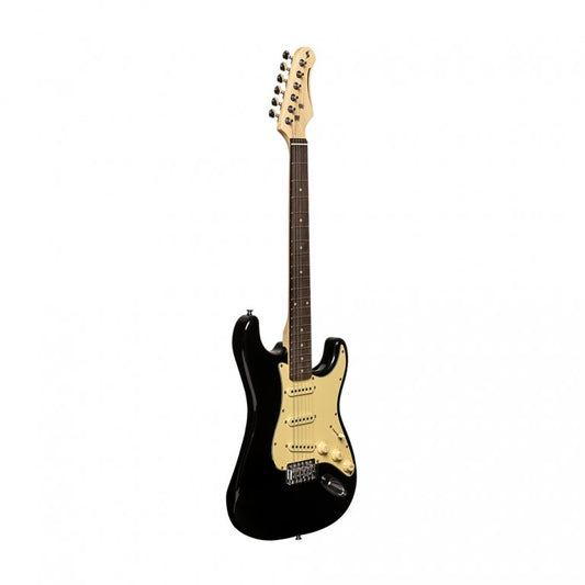 GUITARE ÉLECTRIQUE STAGG SES 30 BLK – NOIR BRILLANT
