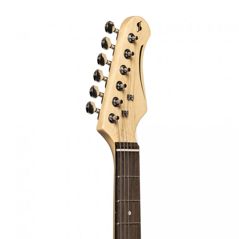 GUITARE ÉLECTRIQUE STAGG SES 30 BLK – NOIR BRILLANT