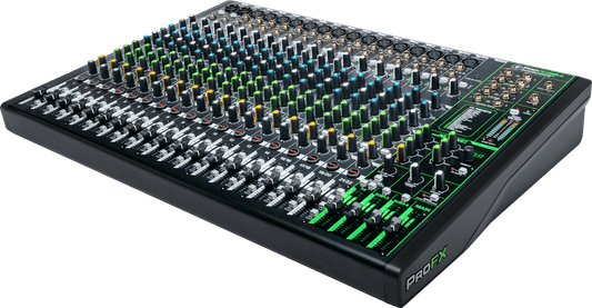 TABLE DE MIXAGE USB 22 CANAUX + EFFETS MACKIE PROFX22V3