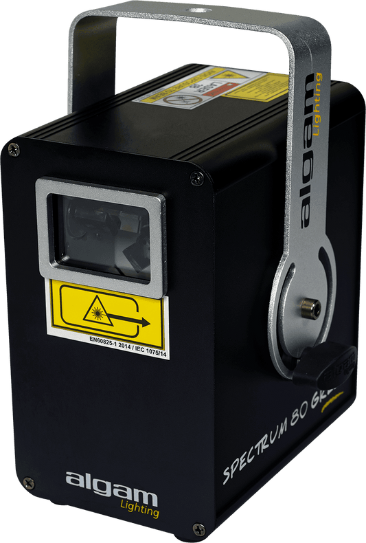Laser d'Animation Monocouleur Vert 80 mW – ALGAM LIGHTING SPECTRUM80GREEN