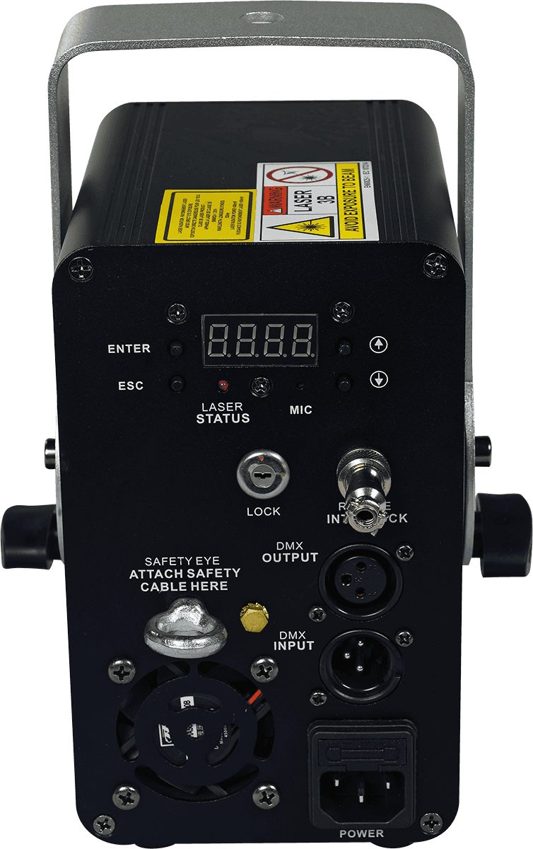 Laser d'Animation Monocouleur Vert 80 mW – ALGAM LIGHTING SPECTRUM80GREEN