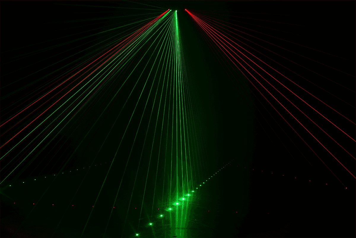 Laser d'Animation 6 Faisceaux 360 mW RGB – ALGAM LIGHTING SPECTRUMSIXRGB