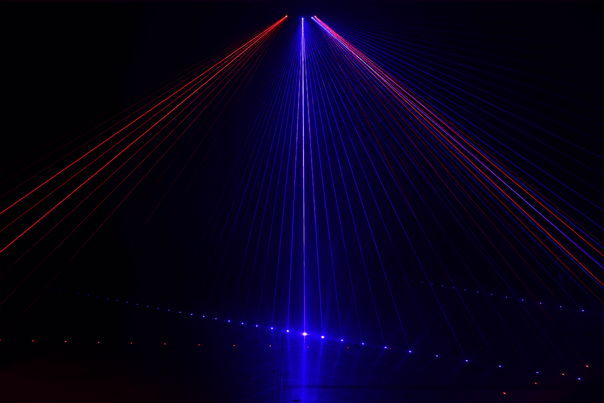 Laser d'Animation 6 Faisceaux 360 mW RGB – ALGAM LIGHTING SPECTRUMSIXRGB
